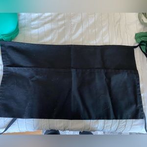Black apron